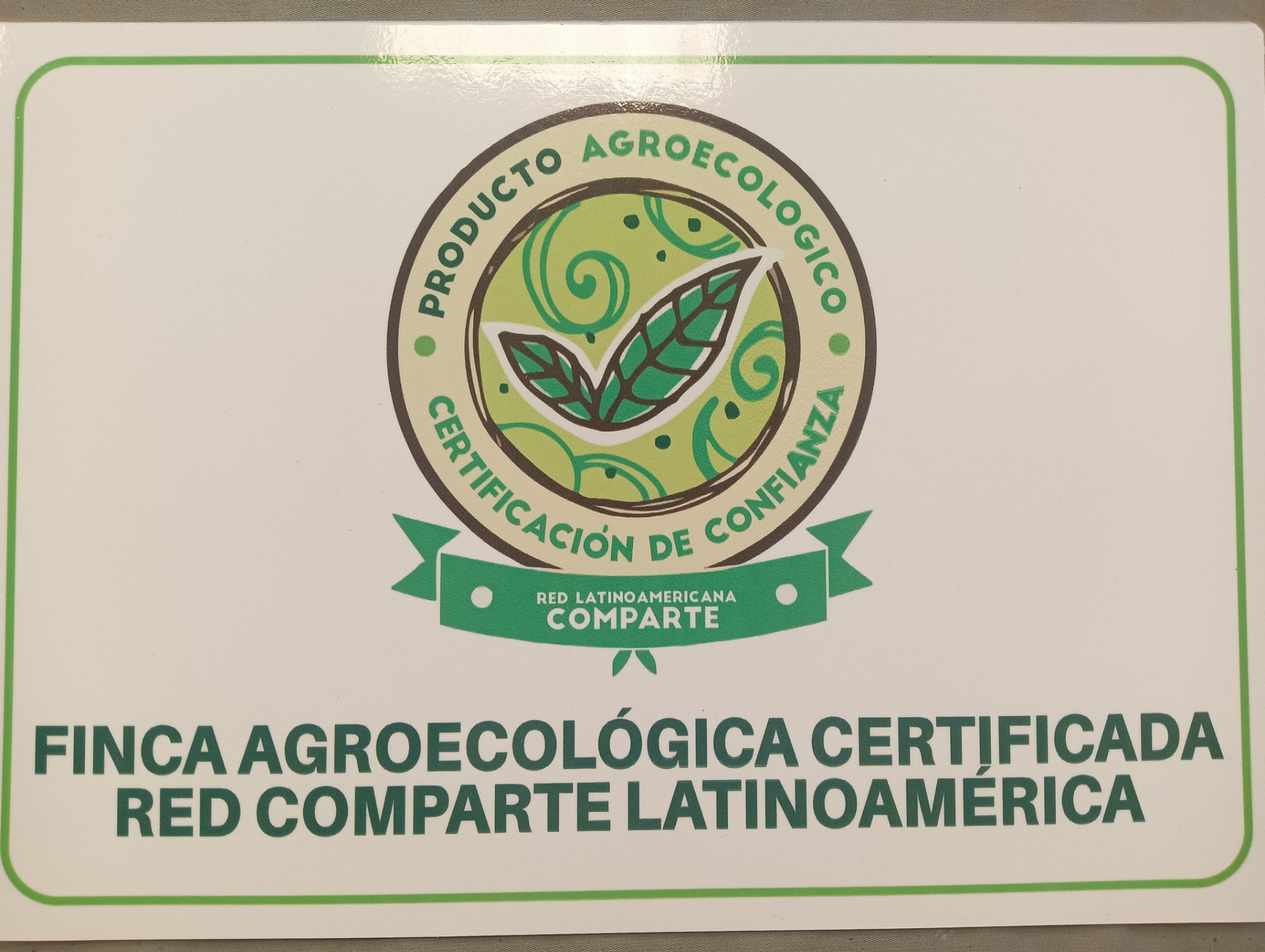 CERTIFICACION ORGANICA